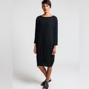 Black Crane Painter Dress, Small